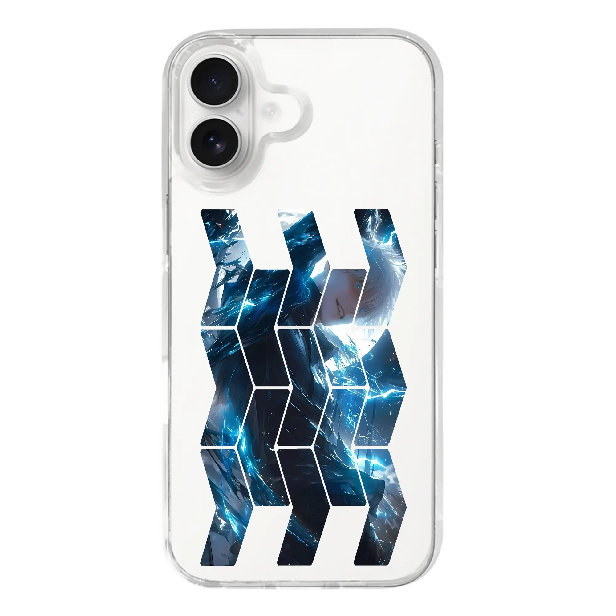 呪術廻戦 グッズ,五条 悟 - iPhone 17シリーズ 透明スマホケース – 薄型・耐衝撃・精密フィット保護カバー